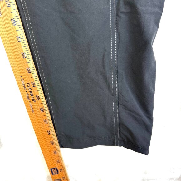 Kuhl Hiking Cargo Nylon Stretch Cargo Outdoor Pants Womens 12 Petite Blue Gray - Picture 10 of 11